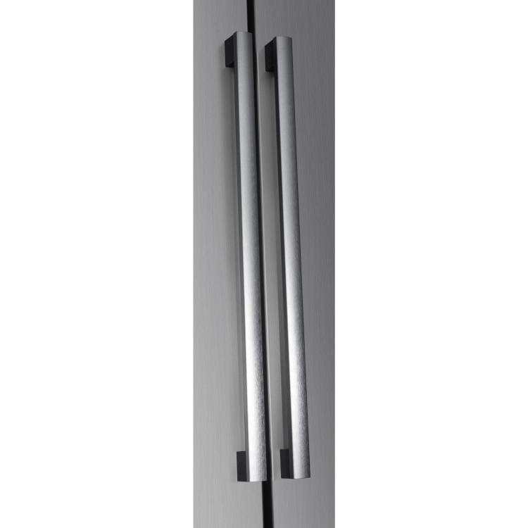 Indesit 442 Litre Side-By-Side American Fridge Freezer - Stainless Steel