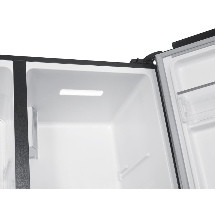 Indesit 442 Litre Side-By-Side American Fridge Freezer - Stainless Steel