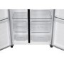 Indesit 442 Litre Side-By-Side American Fridge Freezer - Stainless Steel