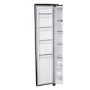 Indesit 442 Litre Side-By-Side American Fridge Freezer - Stainless Steel