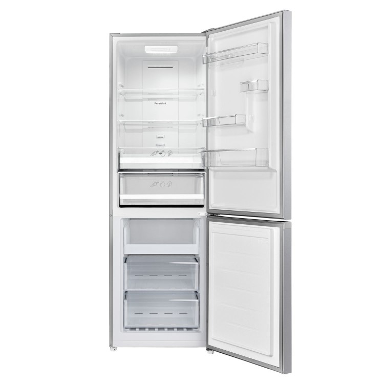 Indesit 322 Litre 70/30 Freestanding Fridge Freezer - Silver