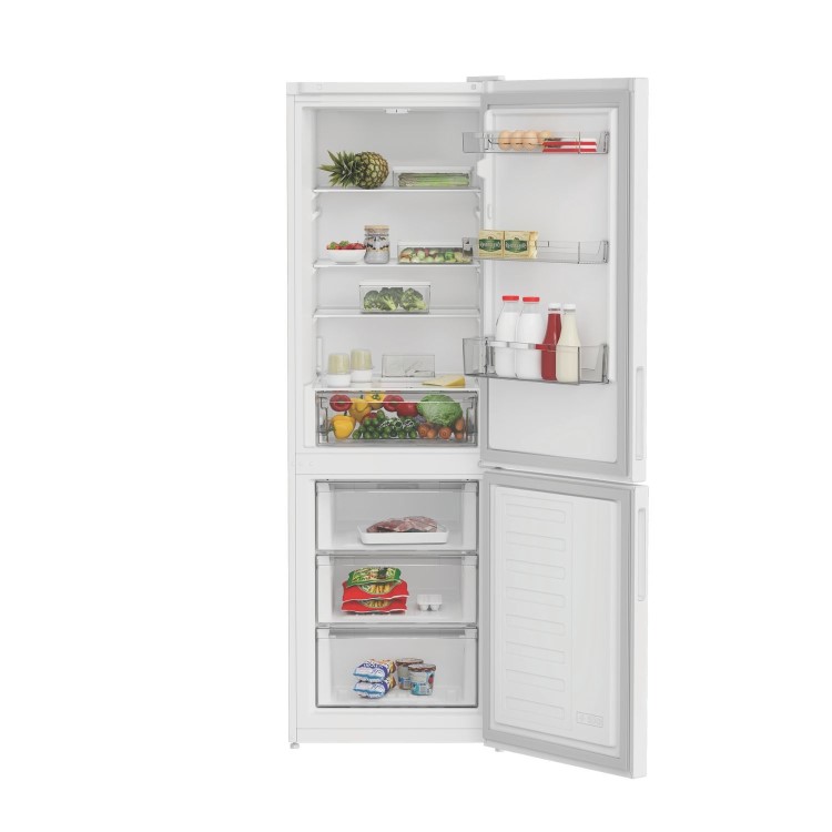 Indesit 343 Litre 60/40 Freestanding Fridge Freezer - White