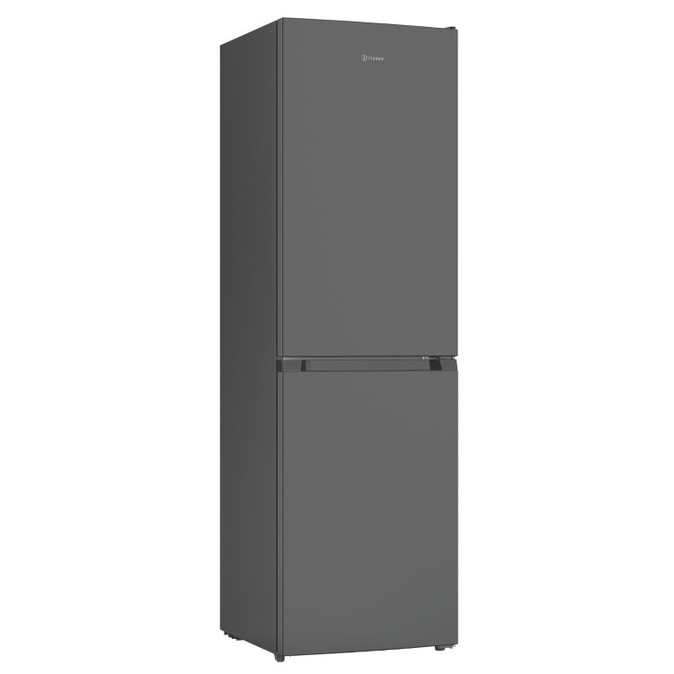 Indesit 257 Litre 50/50 Freestanding Fridge Freezer - Black