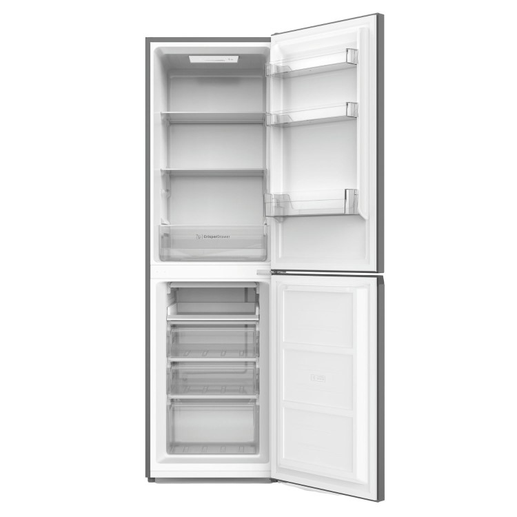 Indesit 257 Litre 50/50 Freestanding Fridge Freezer - Black