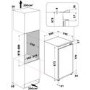 Indesit 136 Litres In-column Integrated Fridge