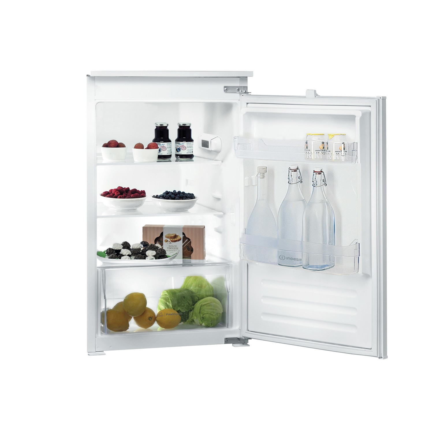 Indesit INS9012 88cm High Integrated Undercounter Fridge 54cm Wide