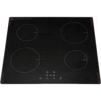 Montpellier INT61T15 59cm Touch Control Four Zone Induction Hob - Black