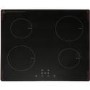 Montpellier INT61T15 59cm Touch Control Four Zone Induction Hob - Black