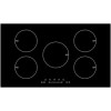Montpellier INT901 90cm Touch Control Five Zone Induction Hob - Black