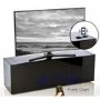 Frank Olsen INTEL1500BLK Black TV Cabinet for up to 70" TVs