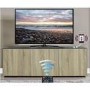Frank Olsen INTEL1500GRY-OAK Grey and Oak TV Cabinet for up to 70" TVs