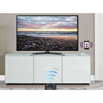 Frank Olsen INTEL1500WHT White TV Cabinet for up to 70" TVs