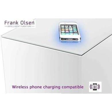 Frank Olsen INTEL1500WHT White TV Cabinet for up to 70" TVs