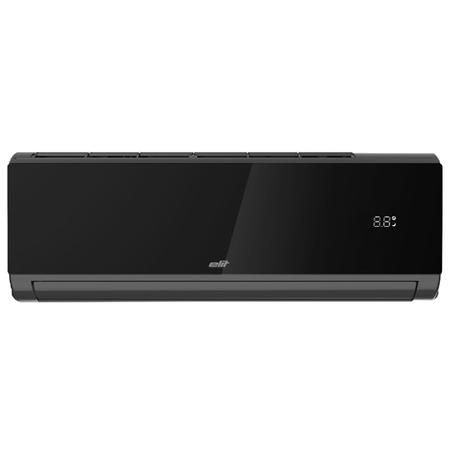 Elit 12000 BTU Smart Wall-Mounted Split Air Conditioner with Heat Pump - Black