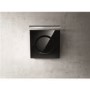 Elica IO-BLK iO Angled 80cm Chimney Cooker Hood Black Glass