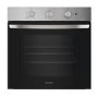 Refurbished Indesit Click&Clean Electric Single Oven - Stainless Steel