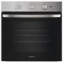 Indesit IO232HXUK Electric Conventional Single Oven - Stainless Steel  