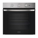 A2/IO232HXUK Refurbished Indesit Click&Clean Electric Single Oven - Stainless Steel