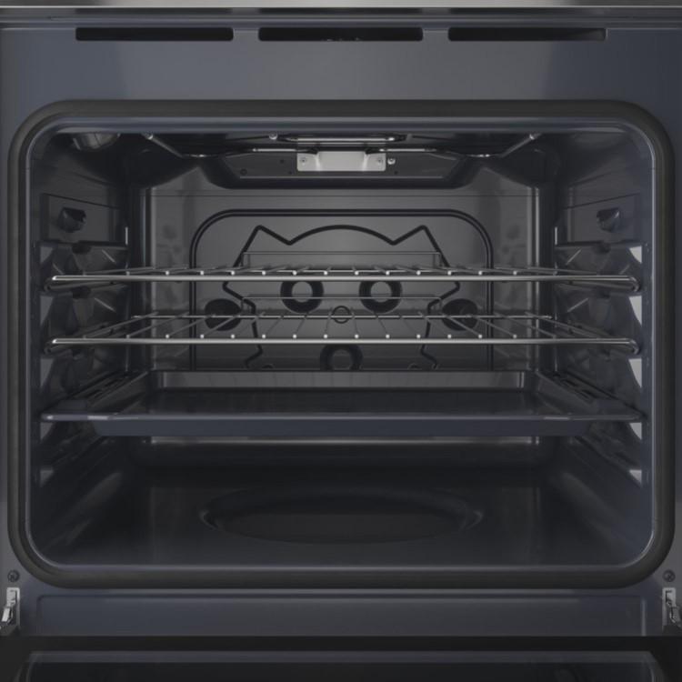 Indesit Click&Clean Electric Single Oven - Stainless Steel