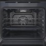 Refurbished Indesit Click&Clean Electric Single Fan Oven - Black