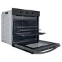 Refurbished Indesit Click&Clean Electric Single Fan Oven - Black
