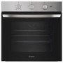Indesit IO233XUK Click&Clean Electric Single Oven - Stainless Steel  