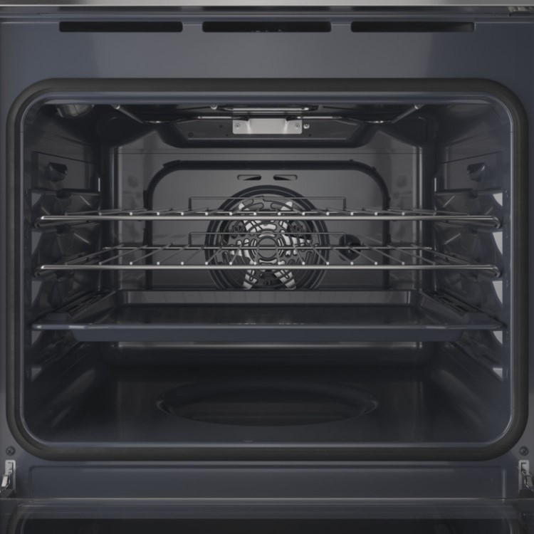 Refurbished Indesit IO233XUK Click&Clean Electric Single Oven - Stainless Steel
