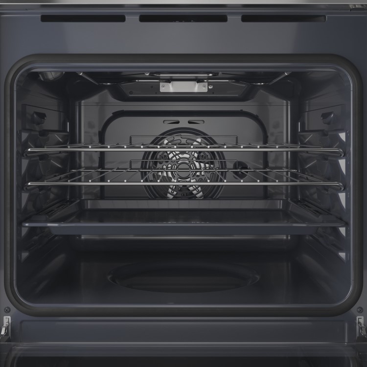 Indesit IO233XUK Click&Clean Electric Single Oven - Stainless Steel  