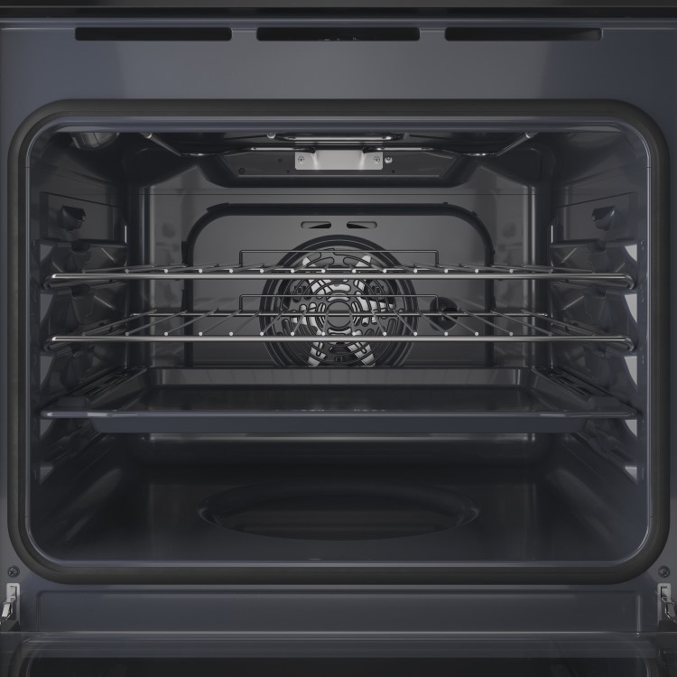 Indesit IO253BUK Turn&Go Electric Fan Single Oven - Black  