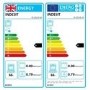 Indesit Turn&Go Electric Fan Single Oven - Black