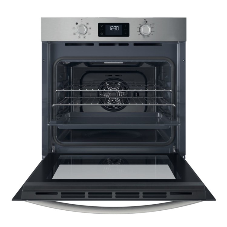 Indesit Turn&Go Electric Single Oven - Stainless Steel