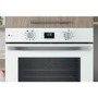 Refurbished Indesit Turn&Go Steam IO 258HS W UK Single Electric Oven