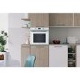 Refurbished Indesit Turn&Go Steam IO 258HS W UK Single Electric Oven