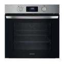 IO278P1XUK Indesit Turn&Go Electric Single Oven - Stainless Steel