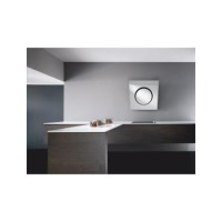 Elica iOSEWH iO SE Angled 80cm Chimney Cooker Hood White Glass