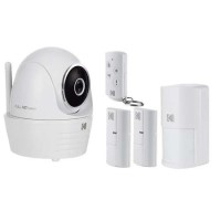 Kodak IP101WG Security Camera Full HD Premium Kit Edition with Connected Smart Home Accessories
