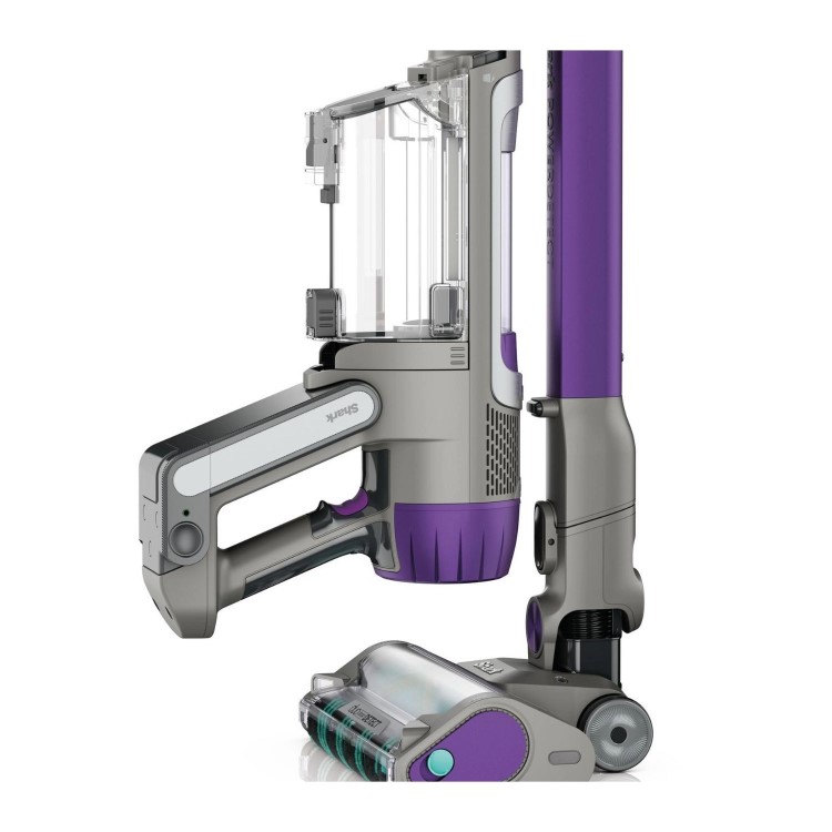 Shark IP1251UK PowerDetect Cordless Vacuum Cleaner – 70 Minutes Run Time – Purple/Grey