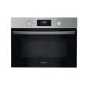A2/IP252RXUK Refurbished Indesit Built-In Microwave & Grill - Stainless Steel