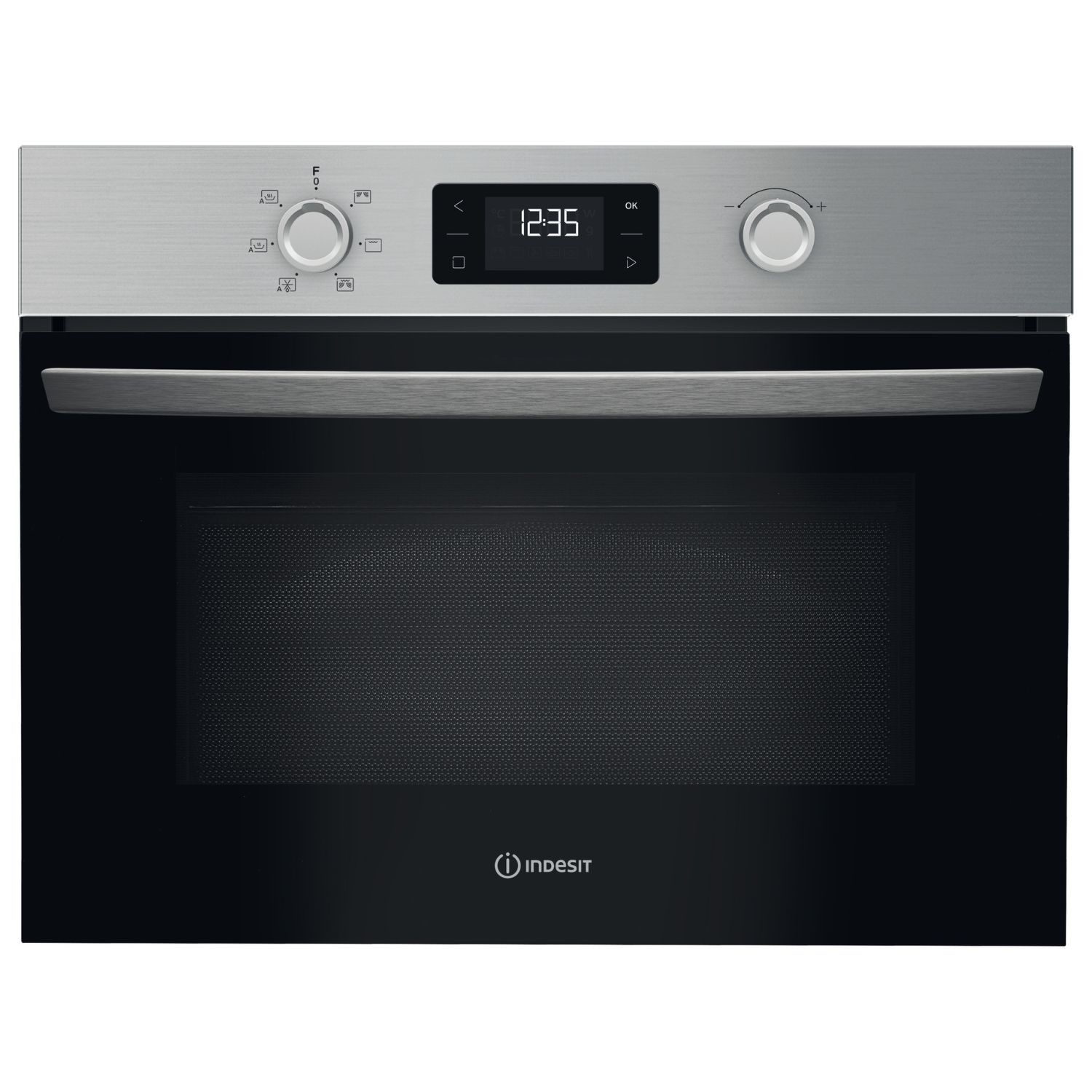 Indesit Stainless Steel Built-In Microwave & Grill Size 59.5