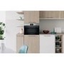 GRADE A1 - Indesit Built-In Microwave & Grill - Stainless Steel