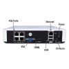 electriQ 4 Channel POE HD 1080p/960p IP Network Video Recorder - Hard Drive Required