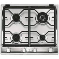 Indesit IP641SCIX Prime 60cm Gas Hob with Flame Failure Device  in Stainless steel