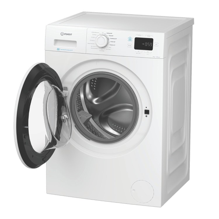 Indesit Push&Go 8kg 1400rpm Washing Machine - White