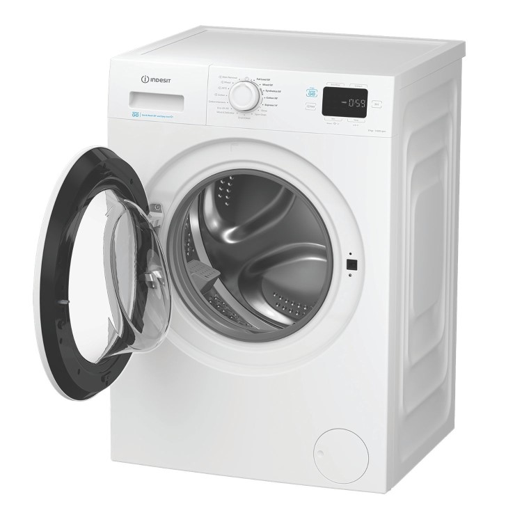 Indesit Push&Go 9kg 1400rpm Washing Machine - White