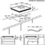 Refurbished AEG 6000 Series IPE64551FB 60cm 4 Zone Induction Hob with Dual Bridge Zones