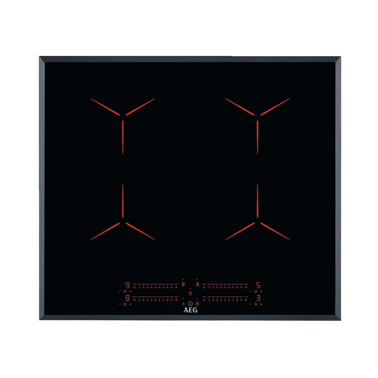 AEG IPE64551FB 60cm 4 Zone Induction Hob with Dual Bridge Zones