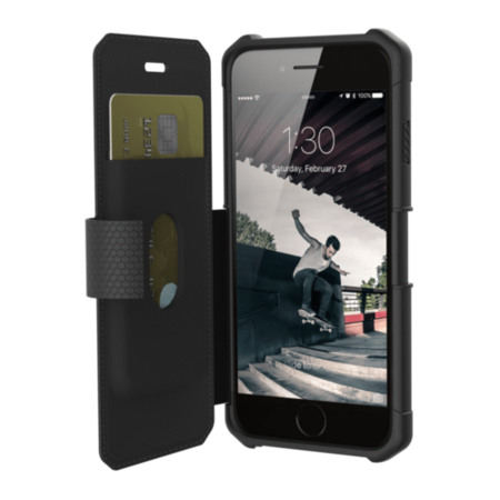UAG iPhone 8/7/6S 4.7 Screen Metropolis Case - Black/Black