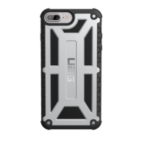 UAG iPhone 8/7/6S Plus 5.5 Screen Monarch Case - Platinum/Black UAG iPhone 8/7/6S Plus 5.5 Screen Monarch Case - Platinum/Black