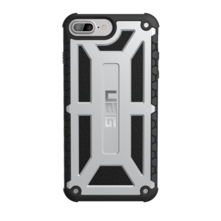 UAG iPhone 8/7/6S Plus 5.5 Screen Monarch Case - Platinum/Black