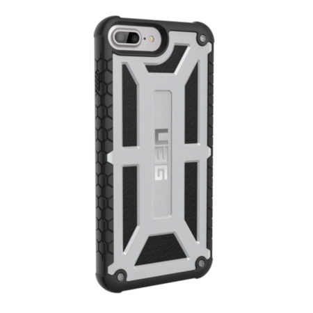 UAG iPhone 8/7/6S Plus 5.5 Screen Monarch Case - Platinum/Black